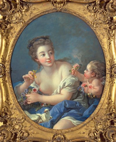 Venus y Cupido, 1769 de François Boucher